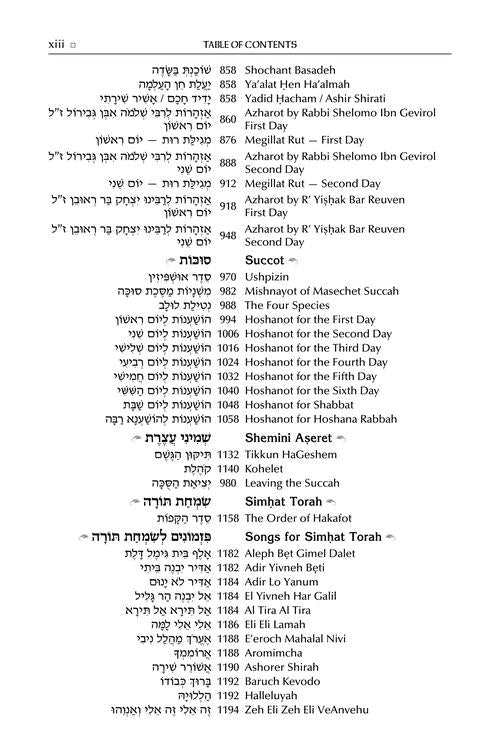 ArtScroll Sephardic Mahzor for the Festivals - Farah Family Edition