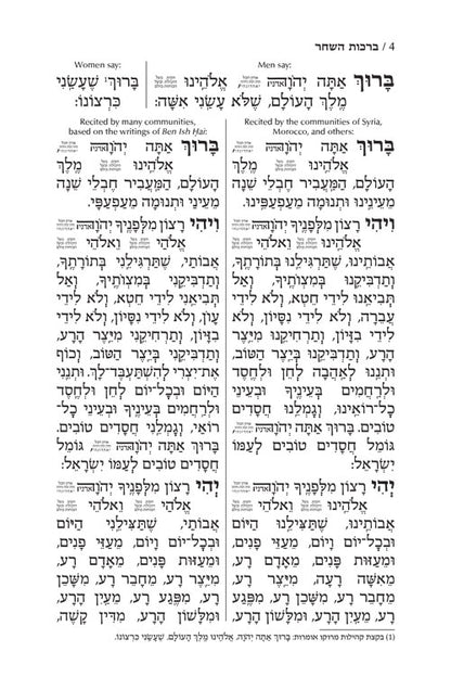 Siddur Tefillah LeDavid - Hebrew-Only - Full Size – Sephardic / Edot HaMizrach - Mitzvahland.com