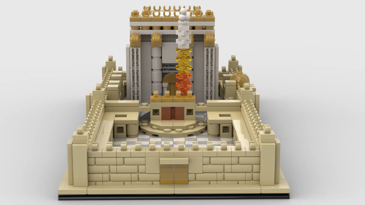 Second Beis Hamikdash Lego Model