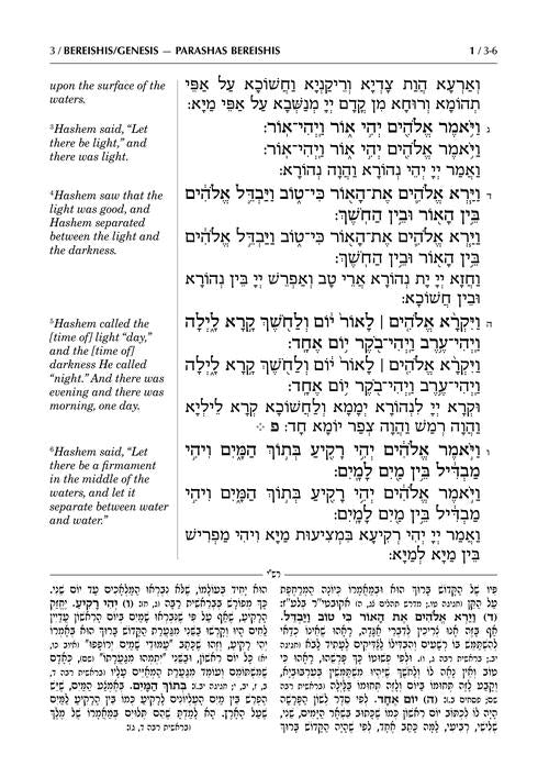 Sh'nayim Mikra V'Echad Targum - Bereishis