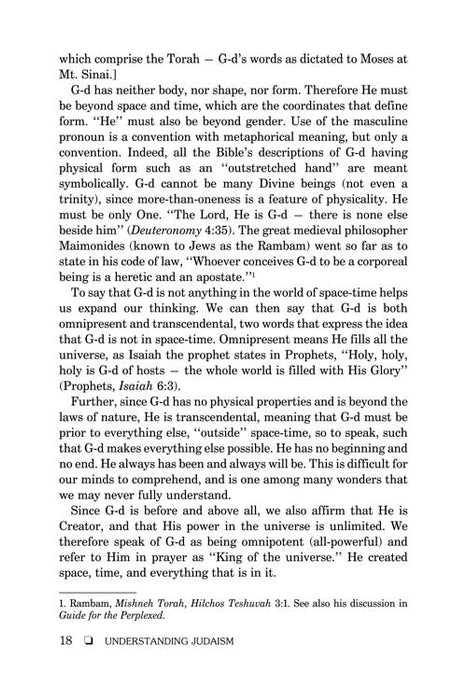 Understanding Judaism