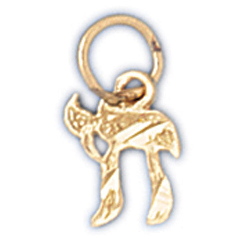 14K Gold Chai Life Charm Jewelry - Mitzvahland.com All your Judaica Needs!