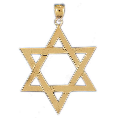  The World Jewelry Center 14k REAL Yellow Gold Star Charm  Pendant : Clothing, Shoes & Jewelry