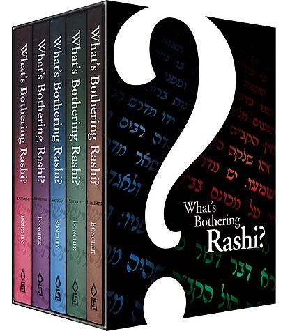 What’s Bothering Rashi? 5 volume set