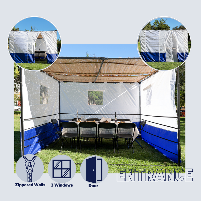 Premium Sukkah Kit 10x10 - Certified Kosher