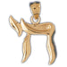 14K Gold Jewish Chai Life Pendant Jewelry - Mitzvahland.com All your Judaica Needs!