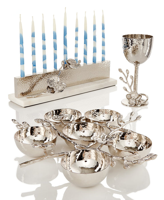 White Orchid Kiddush Cup