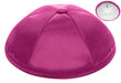 Fuchsia Deluxe Satin Kippah - Per Piece Kippot / Yarmulkes - Mitzvahland.com All your Judaica Needs!