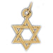 14K Gold Star of David Charm Jewelry - Mitzvahland.com All your Judaica Needs!