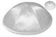 Light Grey Deluxe Satin Kippah - Per Piece