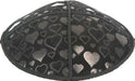 Hearts Embossed Kippah Kippot / Yarmulkes - Mitzvahland.com All your Judaica Needs!