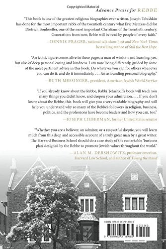 Rebbe: The Life and Teachings of Menachem M. Schneerson