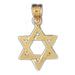 14K Gold Jewish Star of David Charm Jewelry - Mitzvahland.com All your Judaica Needs!