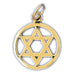 14K Gold Encircled Jewish Star of David Charm Jewelry - Mitzvahland.com All your Judaica Needs!