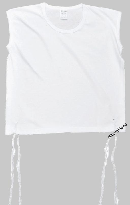 Perf - Tzizit Undershirt Cotton #10 - Mitzvahland.com