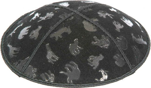 Animals Embossed Kippah Kippot / Yarmulkes - Mitzvahland.com All your Judaica Needs!