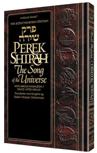 Perek Shirah -The Song of the Universe Pocket Embossed - Mitzvahland.com