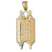 14K Gold Torah & Ten Commandments Pendant Jewelry - Mitzvahland.com All your Judaica Needs!