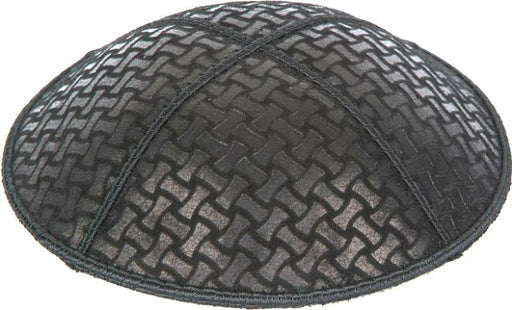 Chain Link Embossed Kippah Kippot / Yarmulkes - Mitzvahland.com All your Judaica Needs!