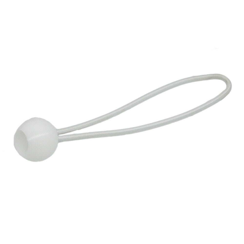9" Premium White  Bungees Ball 50 pc