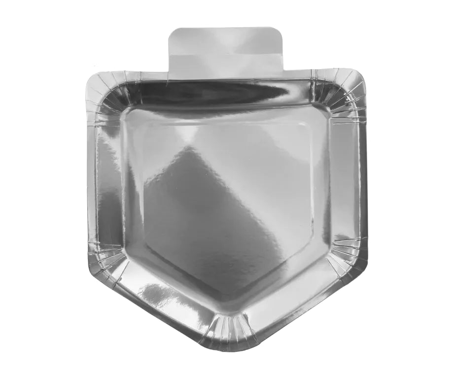 Chanukah  Paper Plates - Dreidel Shape