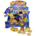 Hanukkah Milk Chocolate Gelt Coin Bags - 24ct Box Dairy  - Mitzvahland.com All your Judaica Needs!