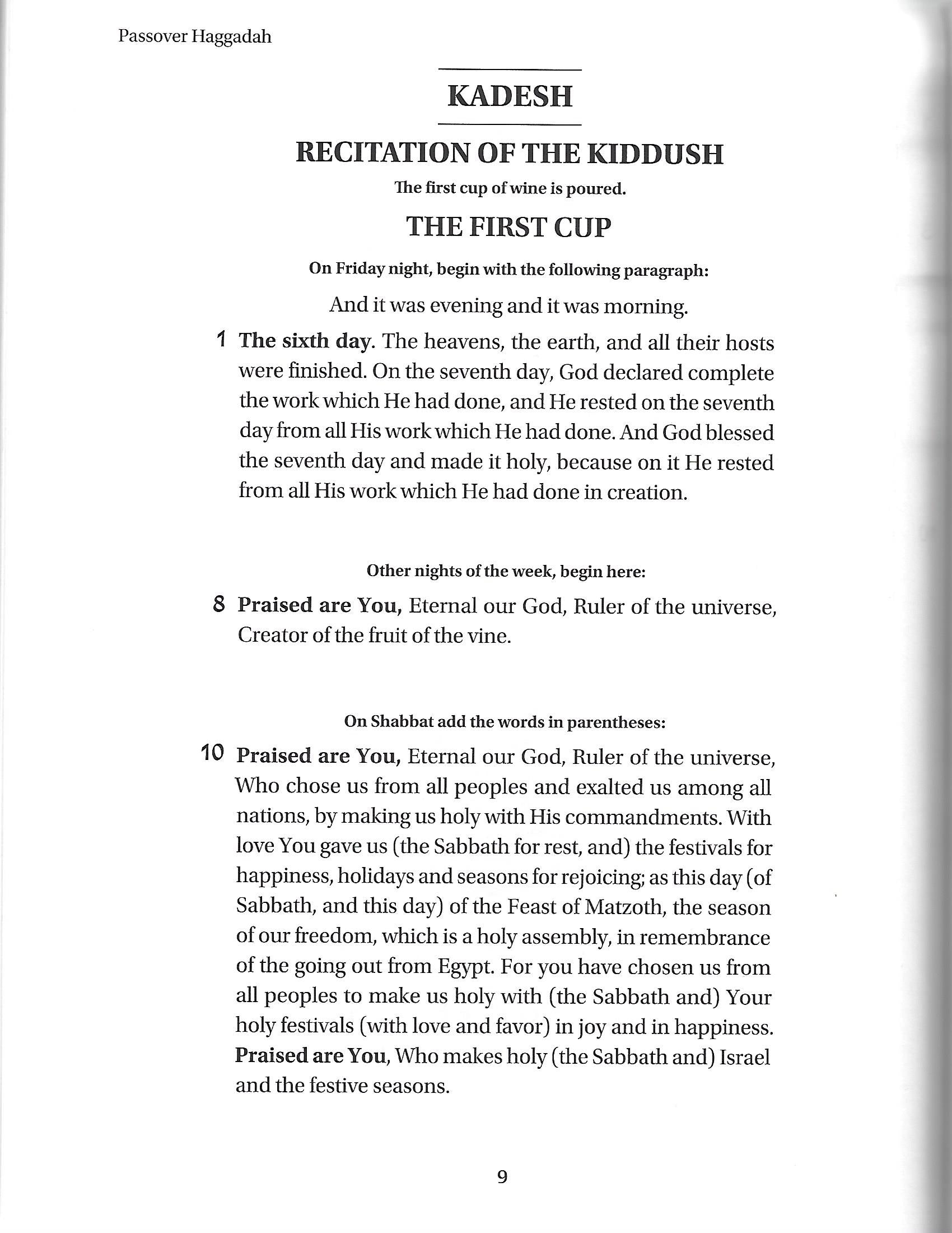 Goldberg Transliterated Passover Haggadah - Large