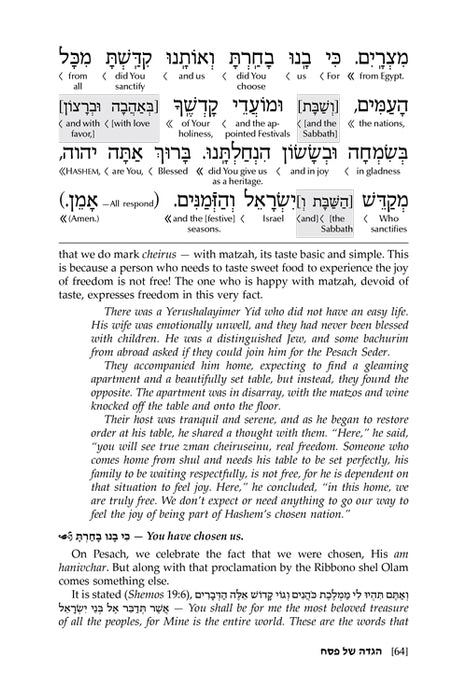 Reb Meilech on the Haggadah