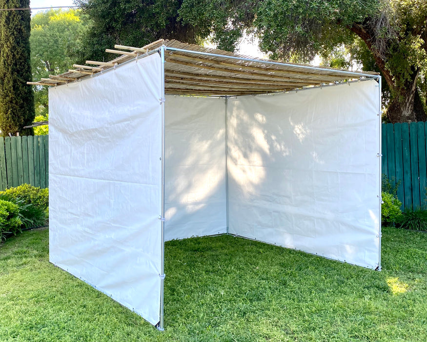 Sukkah Kits 6x8 Easy Compact Sukah - Certified Kosher