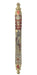 Jerusalem Mezuzah - Large Burgundy Mezuzah Free Shipping - Mitzvahland.com All your Judaica Needs!