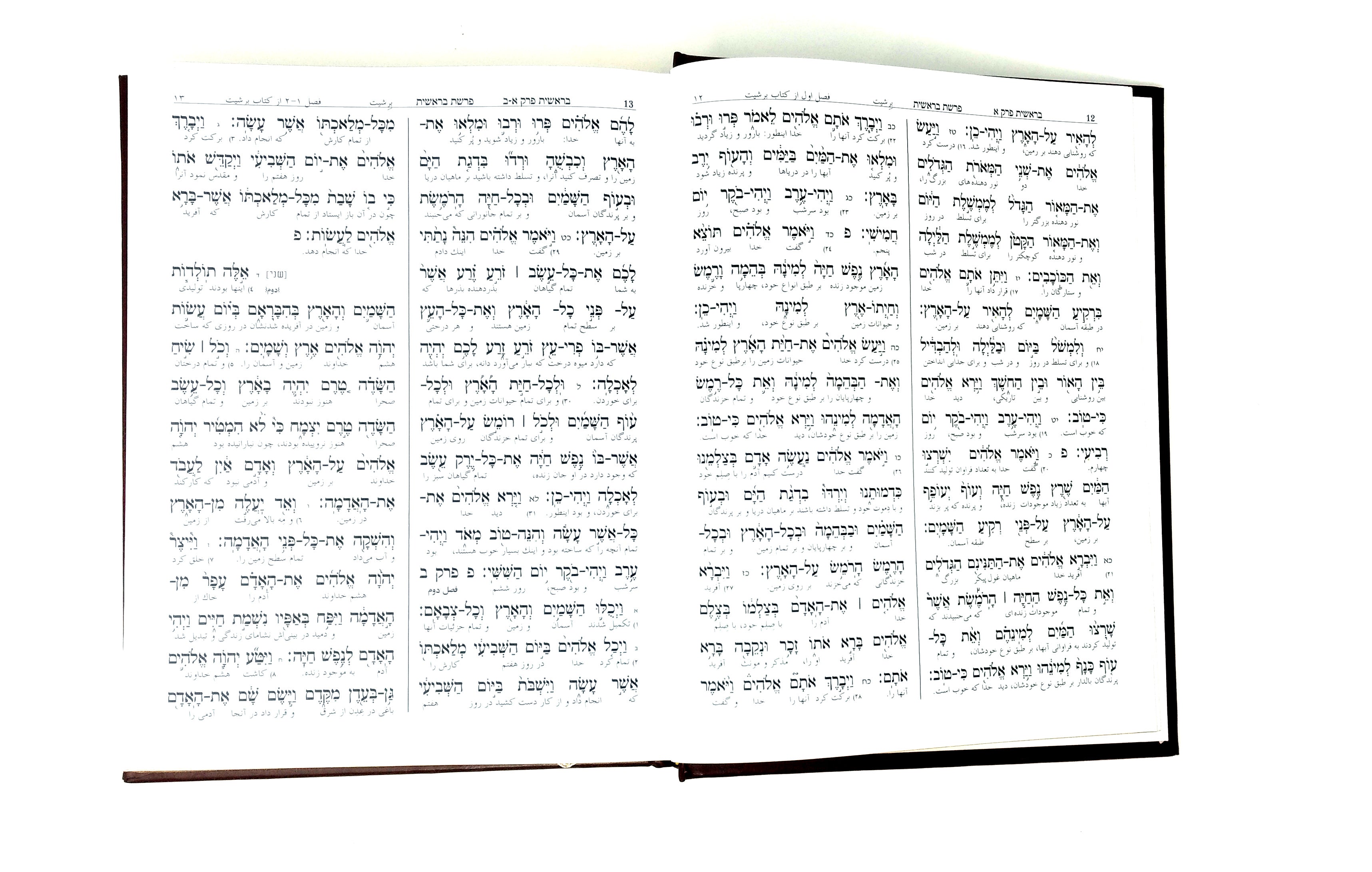 Interlinear Persian Torah Complete - Leather - Mitzvahland.com