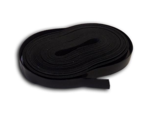 Tefillin Strap Black on Black - Hand Made - Set for Hand and Head - Avodas Yad