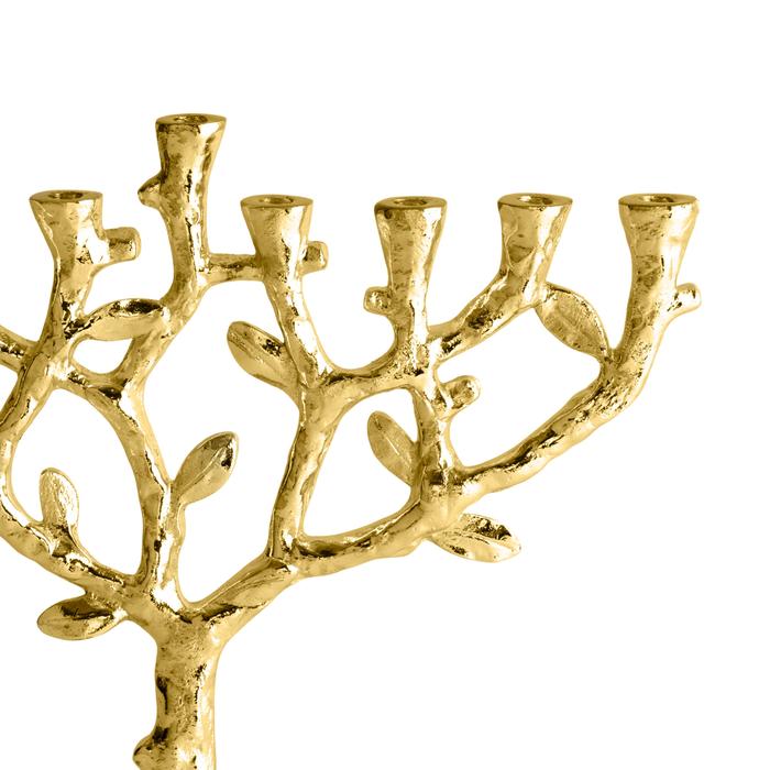 Tree of Life Menorah Gold - Michael Aram