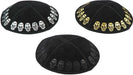 Chamsa Embossed Kippah Kippot / Yarmulkes - Mitzvahland.com All your Judaica Needs!