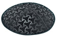 Wheels Embossed Kippah