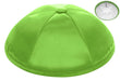 Lime Deluxe Satin Kippah - Per Piece