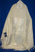 Talit Sfaradi Size 80 - White And White Stripes