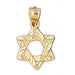 14K GOLD JEWISH CHARM - STAR OF DAVID Jewelry - Mitzvahland.com All your Judaica Needs!