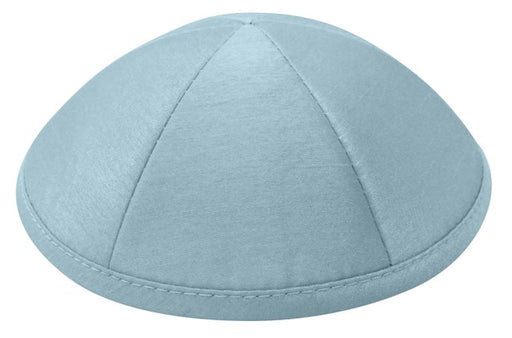 Light Blue Raw Silk Kippah