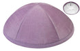 Lavender Raw Silk Kippah.