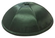 Dark Green Deluxe Satin Kippah - Per Piece Kippot / Yarmulkes - Mitzvahland.com All your Judaica Needs!