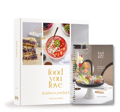 Food You Love Cookbook with Free Pesach Planner