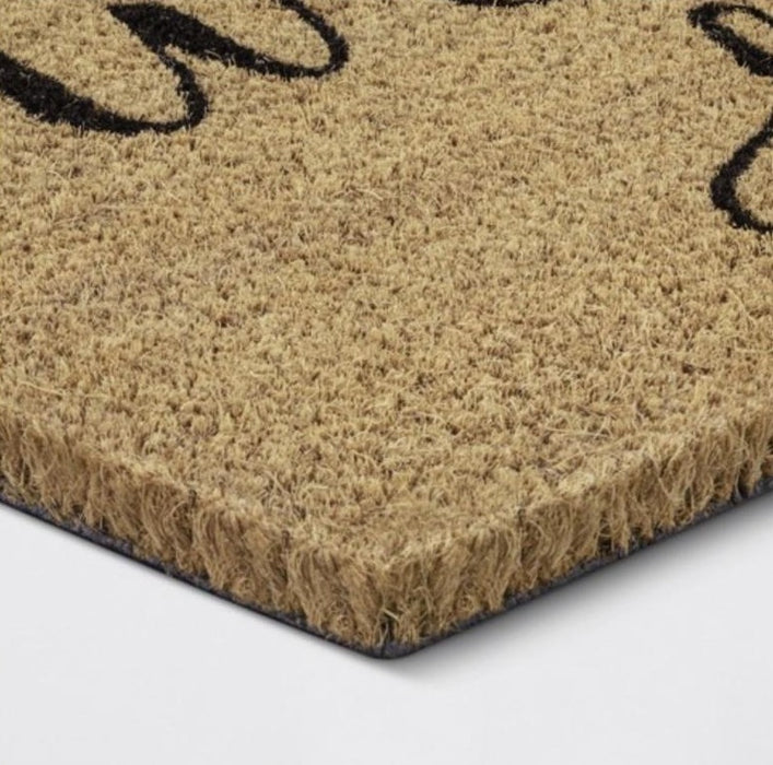 Evil Eye Protection Waterproof Coir Indoor Outdoor Entrance Home Doormat