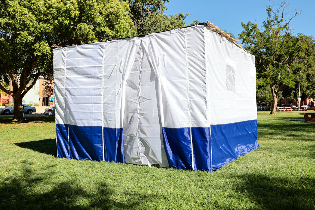 XL Adjustable Sukkah Kit - 100 Sizes in 1 Kit! - Certified Kosher  up to 10x20