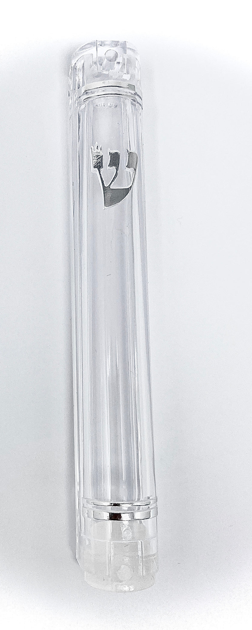 Clear Lucite Mezuzah Case Waterproof —