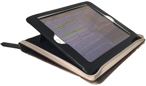 Complete ArtScroll Digital Library loaded on a New iPad 10.2" - Includes a magnificent leather iPad cover